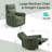 Sherry 34'' Swivel Manual Recliner & Rocker-1725280107
