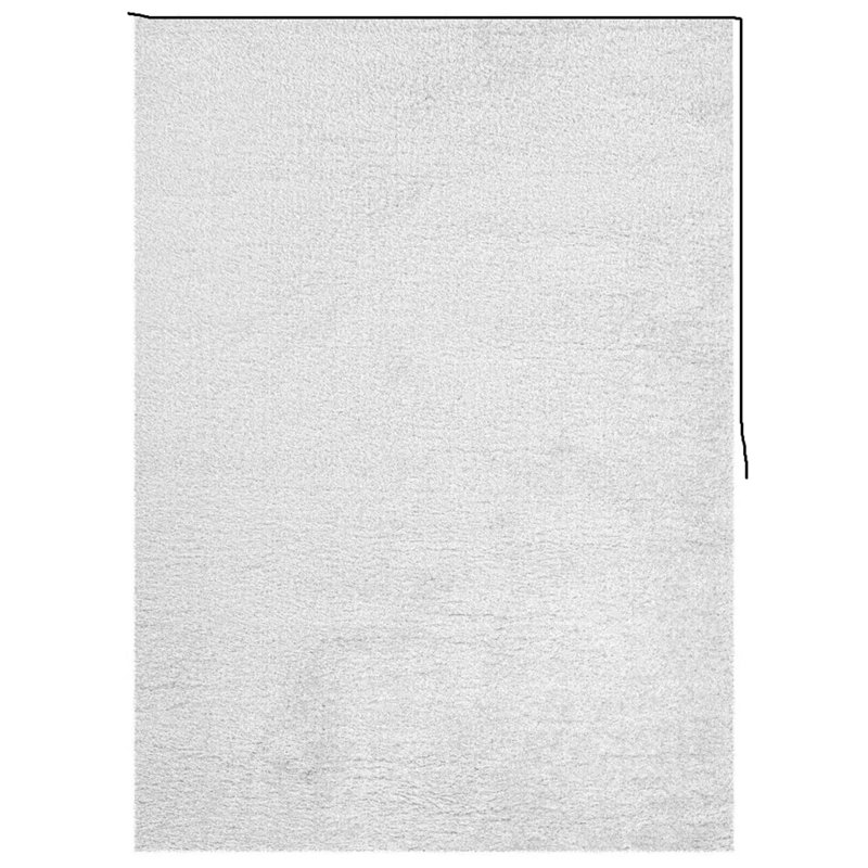 Solid Colour Shag Area Rug, Rectangle 120 x 170cm