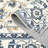 Area Rug, Thin Washable, Lightweight Vintage, Machine Washable, Stain Resistant, Anti-Slip, Living Room, Bedroom, Grey-682302053