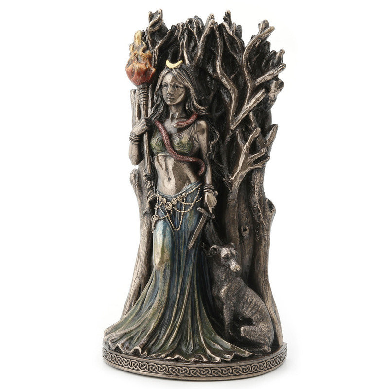 Figurine en résine 8,27 po H Hecate