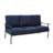 Middleham 5 - Person Patio Sofa Conversation Set with Cushions-1219518081