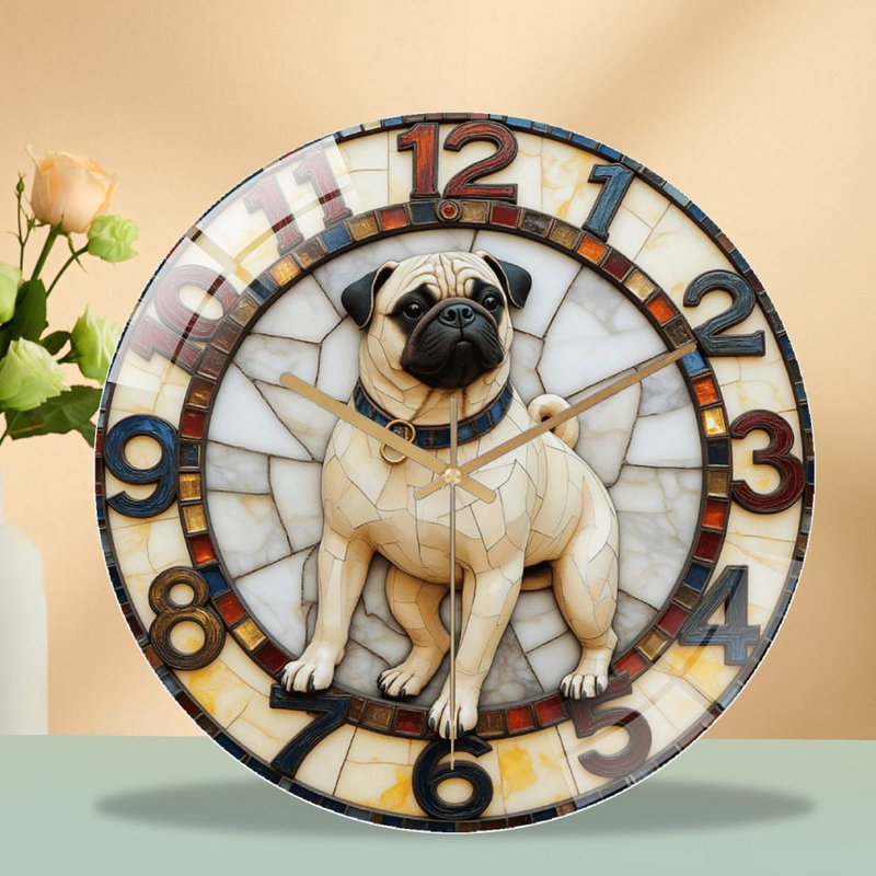 Horloge murale 12 po