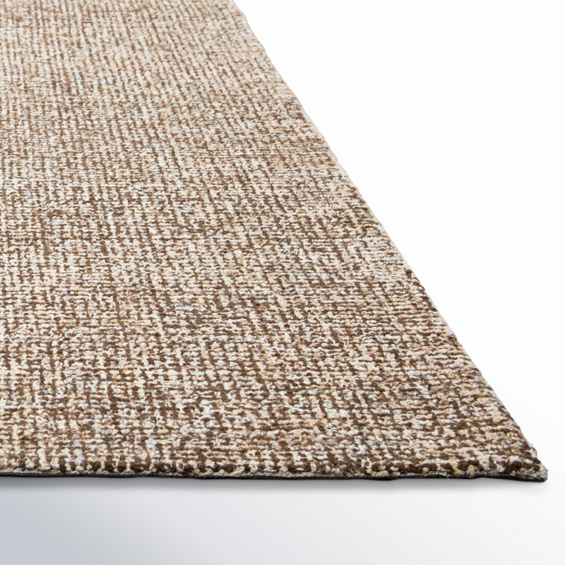 Tapis en laine touffeté à la main Britley, Rectangle 6 pi 6 po x 9 pi 6 po