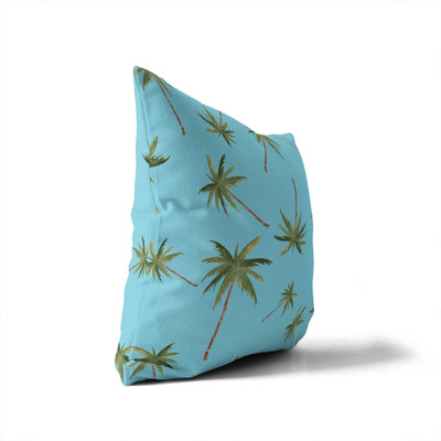 Summer Palms Outdoor Pillow