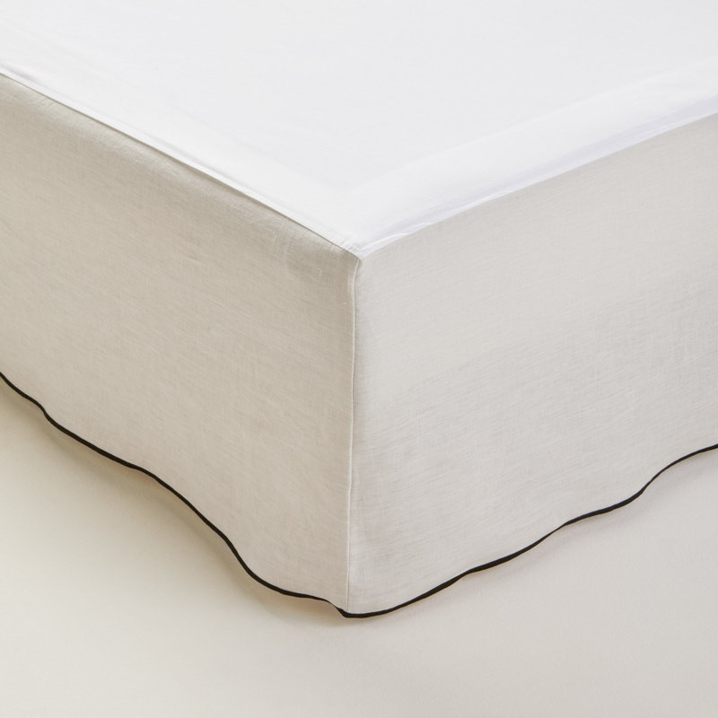 Carlina Tailored Wrap Around, 140cm W x 32cm D, Light Beige