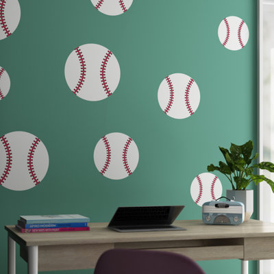 Adhésif décoratif baseball