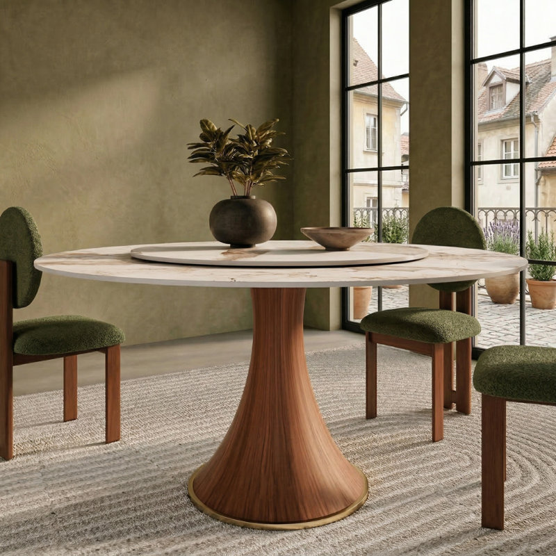 Table de salle à manger Wildon, Pandora, H 29,52 po x L 59,05 po x l 59,05 po