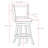 Catt Swivel Upholstered Counter Stool with Solid Wood Frame-1940827012