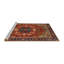 Tapis abstrait 100% lavable à la machine - 4103-297916372