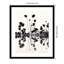 «Botanical Abstract» par Wood, reproduction d'art encadrée-1252632326
