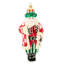 Check It Out Santa Lucia Glass Ornament