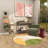 Maxxe Glass Top End Table-1730669106