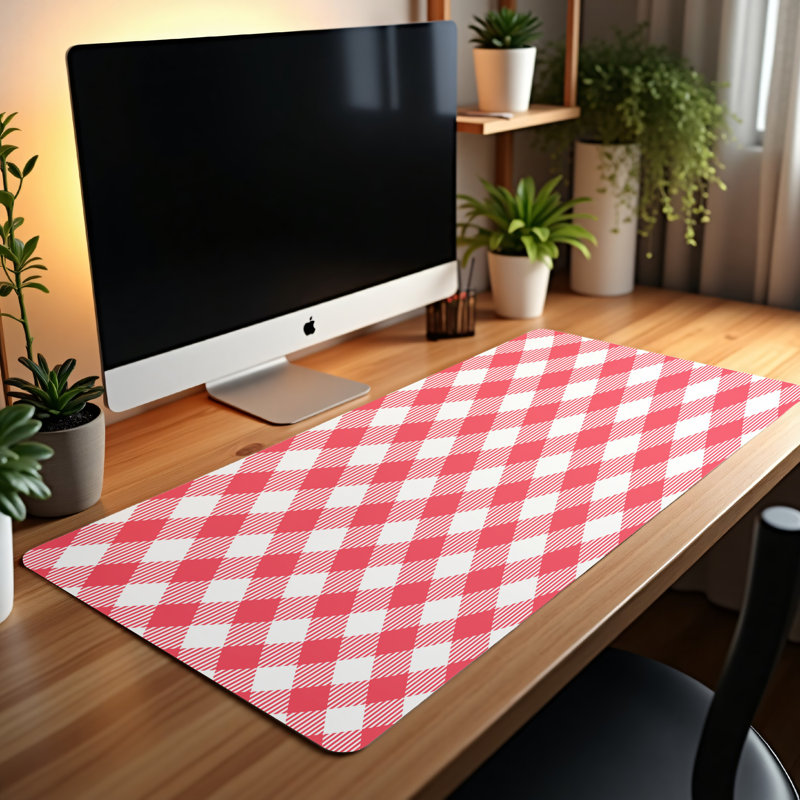 Polyester Desk Pad, 14.4x12.1