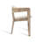 Maryl 20'' H Linen Upholstered Oak Armchair-64736930-64736932