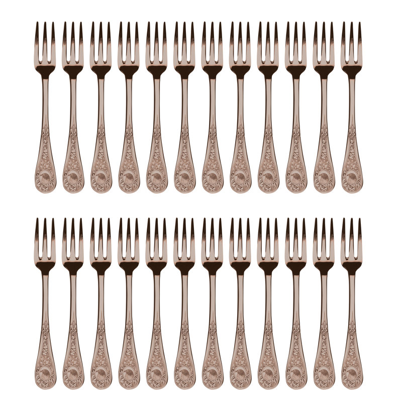 Fourchette de service Diana - 24 pièces, Bronze