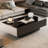Glass Top Single Coffee Table-98424900-121975368