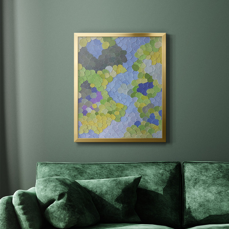 Toile encadrée de qualité supérieure Estes Park - prête à être accrochée, H 24 po x l 20 po, Or