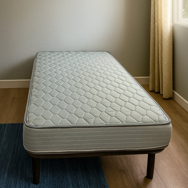 Matelas en mousse et ressorts de 6 po, Lit simple