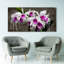 Orchid Blackboard 1 Piece Wrapped Canvas Painting-1916944021