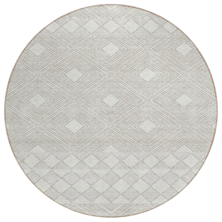 Lamanna Washable Geometric Indoor / Outdoor Rug