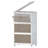 Canas  Plastic Foldable Stackable Storage Bin Double Door With Lids And Wheels Display Case Showcase Closet Rectangle Box Organizers And Storage For Electronics, Clothes, Toys
