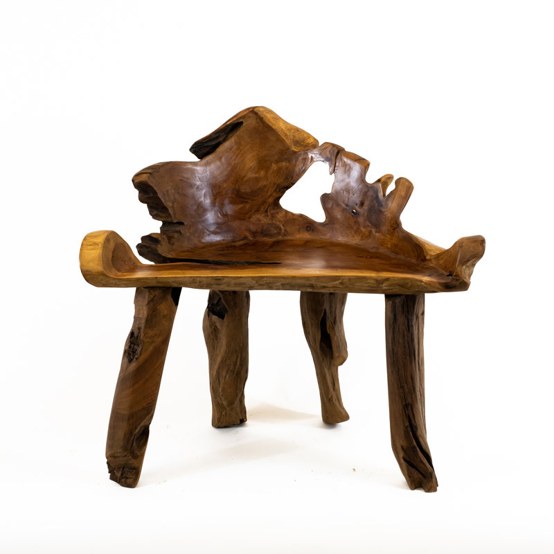 Burruss 70cm Teak Root Chair