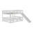 Eziquel Full Over Full Bunk Bed with Slide-400540330