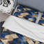 Ensemble de housse de couette géométrique Beige and Blue Tiles-1888341099