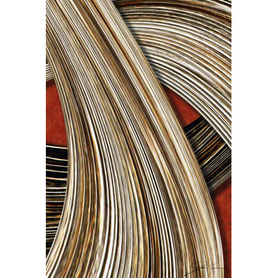 Tangle Tile III by Jason Higby - Wrapped Canvas Painting