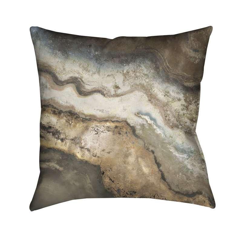 Coussin extérieur Lava Flow Lava Flow, H 18 po x l 18 po