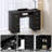 Manicure Table with Removable Panel, Nail Tech Desk with Dust Collector, Drawers & Storage, Nail Station for Salon or Home Studio-1350243581