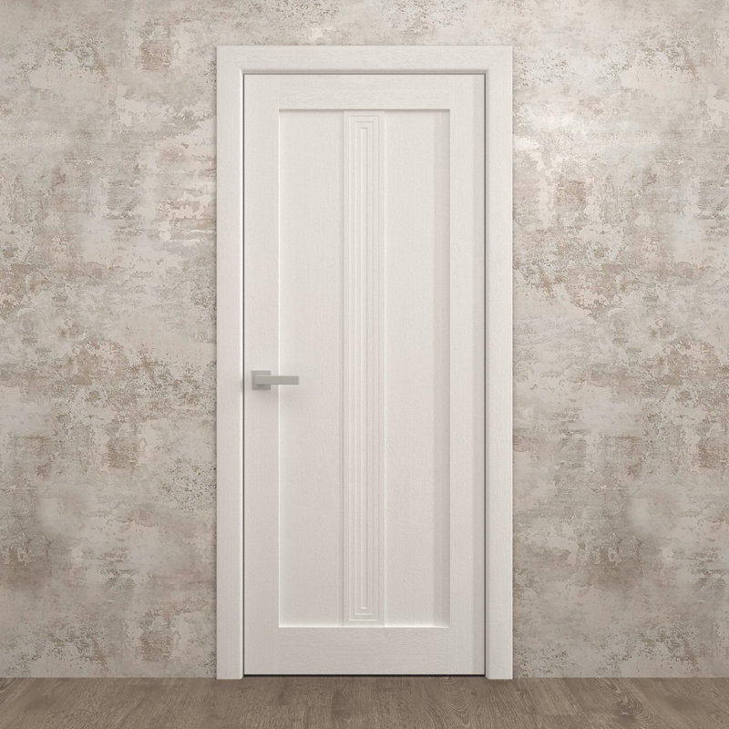 Porte intérieure intérieure | Ego 5006 | Poignée simple à panneau régulier | Portes de salle de bain modernes, 36 po x 96 po