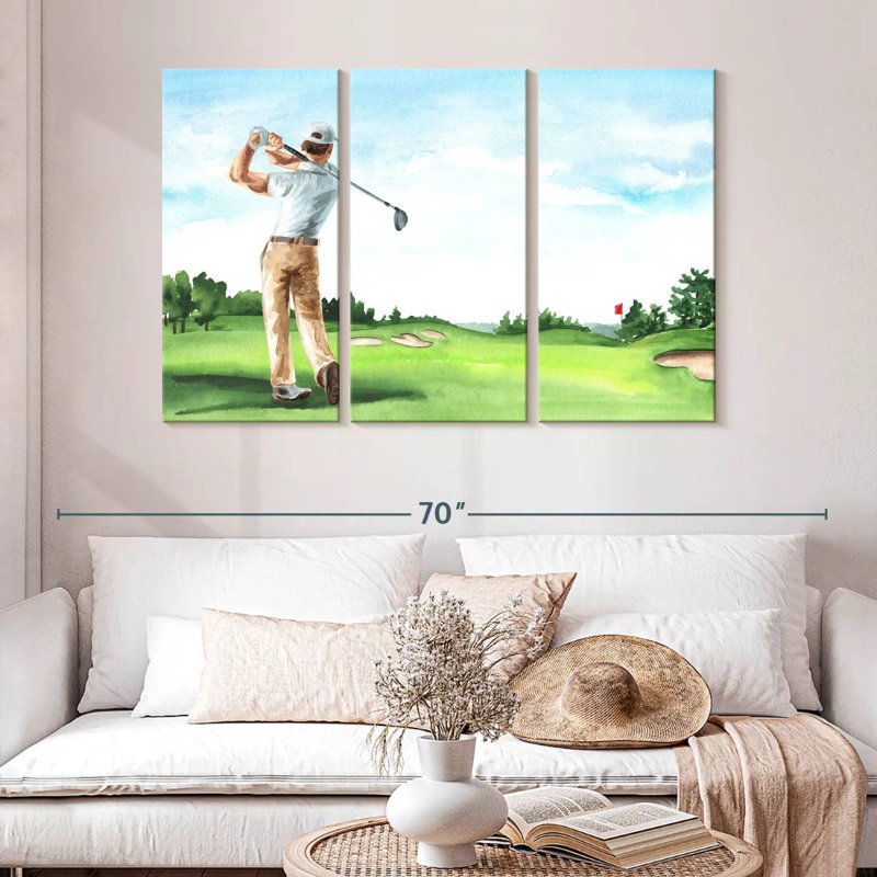 Jeu de golf Sireci, H 32 po x l 50 po