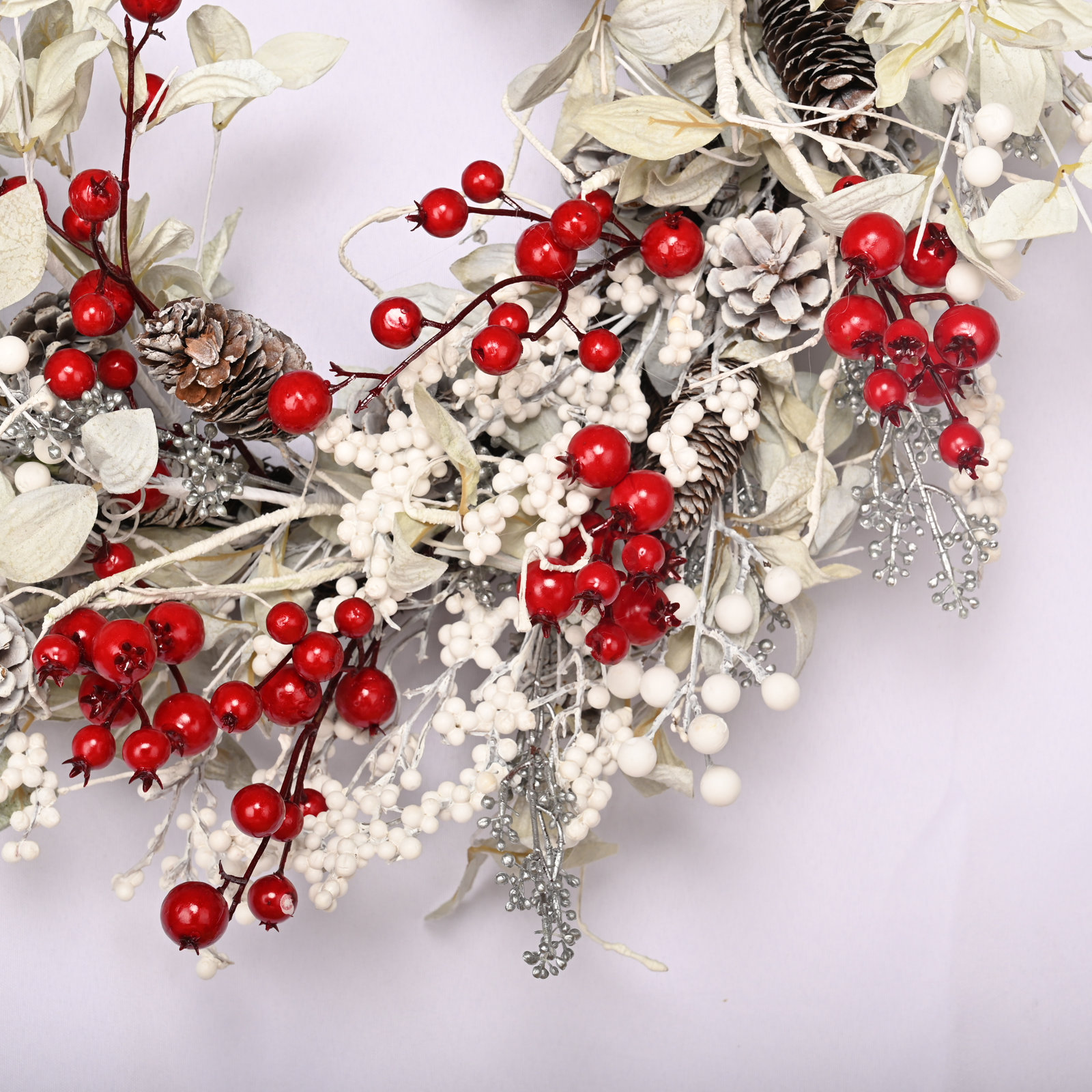 26" Handcrafted Christmas Wreath