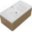 Meuble-lavabo flottant avec lavabo, meuble de rangement mural moderne avec tiroir à fermeture en douceur, idéal pour l'organisation de la salle de bain et le style.-60915928-60915908-60915909