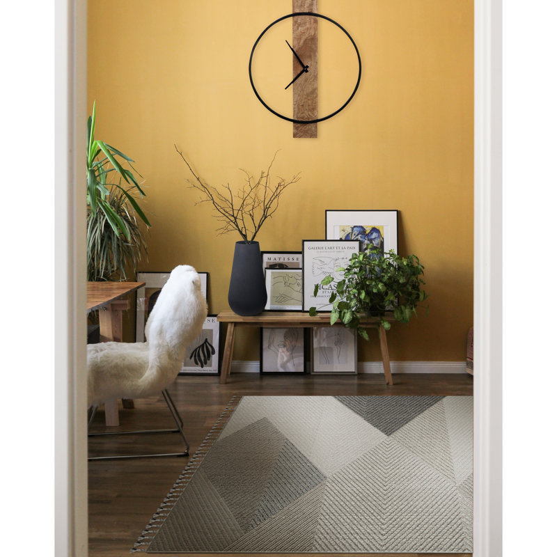 Kaysa Geometric Indoor Rug, Rectangle 5' x 7'