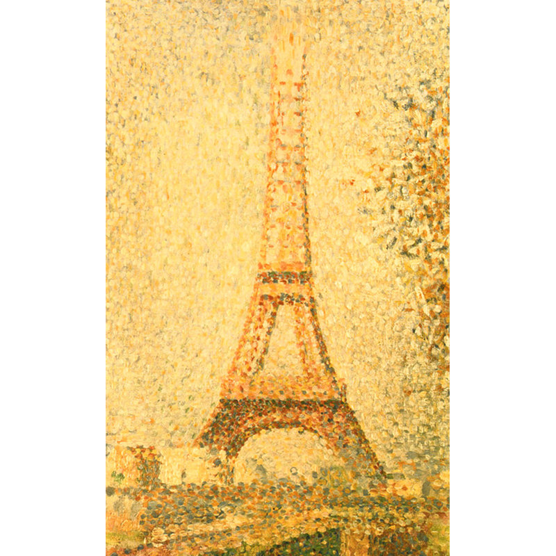 La Tour Eiffel, 1889 MCG-S1198, H 24 po x l 15 po