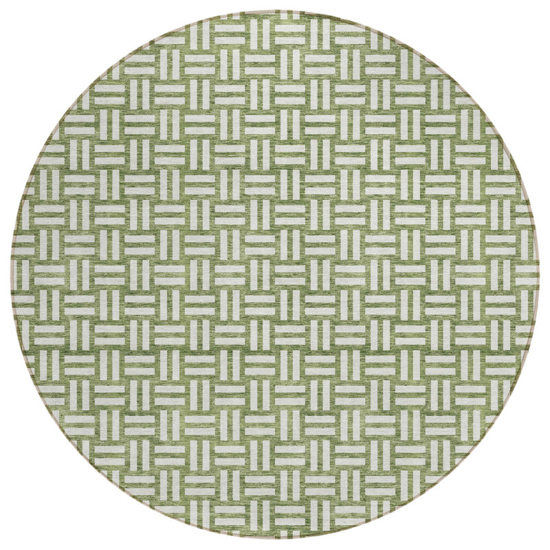 Tapis rond 8 po