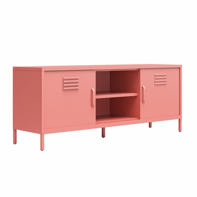 Meuble télé Cache pour téléviseur de 65 po ou moins, Vieux rose