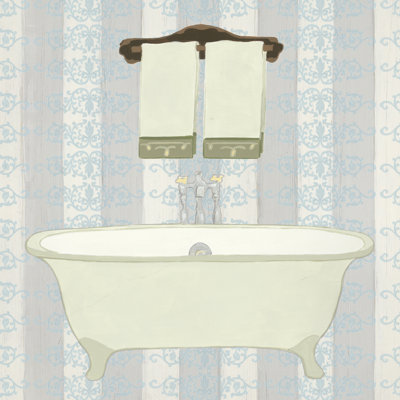 " Riviera Bath I " by Vision Studio Painting Print