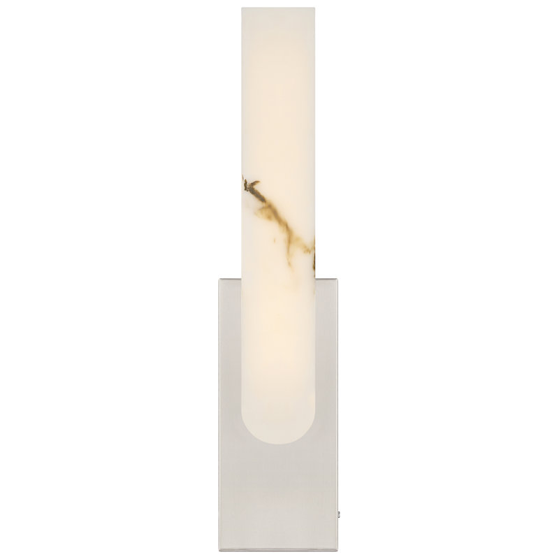 Victoria 5CCT LED Wall Sconce - Brushed Steel Finish, Brushed Steel