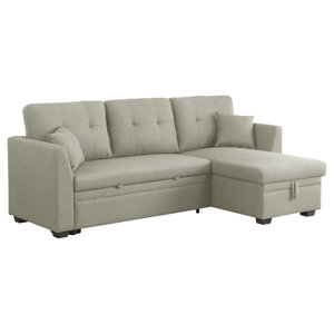 Sectional Sofa Sleeper Bed With Storage Chaise