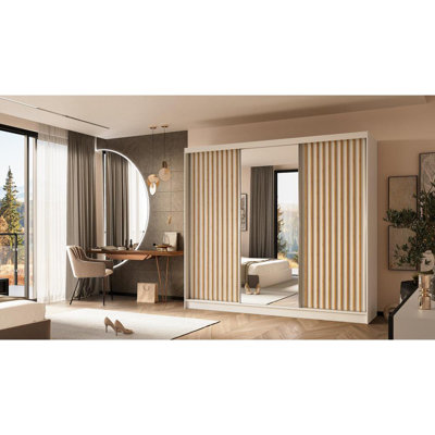 Brecklyn 3 Door Sliding Wardrobe