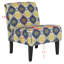 Chaise en coton Rolin