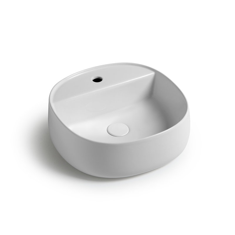 Mood 17.7'' L Bathroom Sink, Glossy White