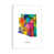 White Floater Framed