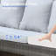 Chaise de patio avec coussins Gretna-2014069196-2014069197