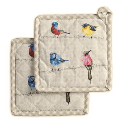 Maison D' Hermine Cotton Potholder Set