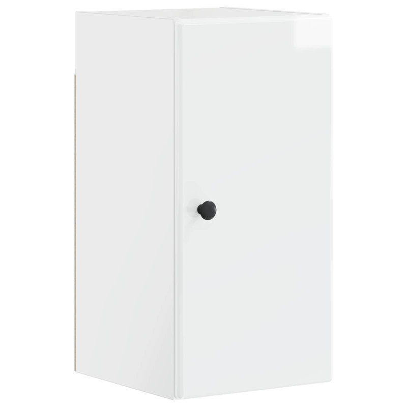 Bathroom Cabinet, High Gloss White