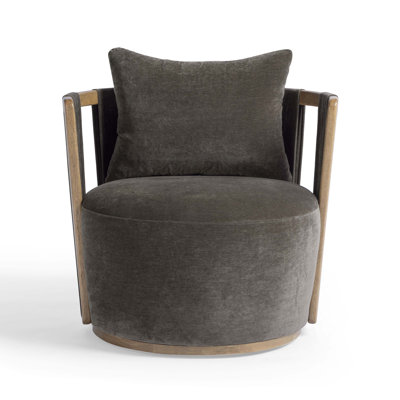 Gosport Textured Weave Swivel Chair
